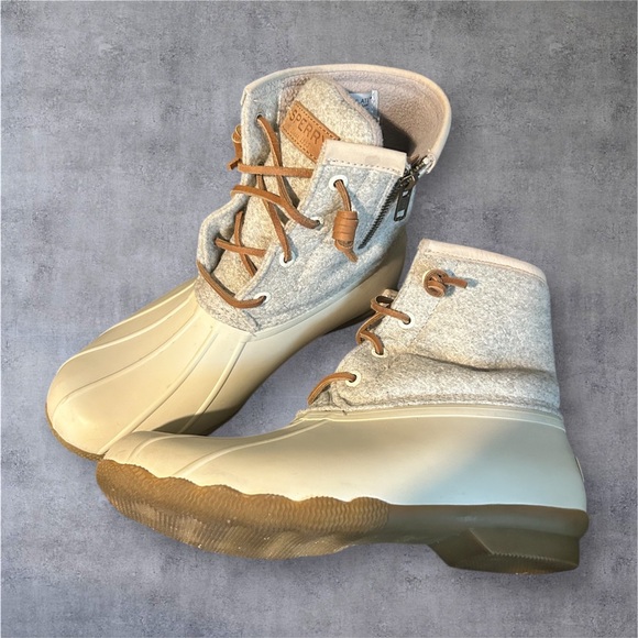 Sperry Women's Tan Duck Boots - Picture 3 of 5